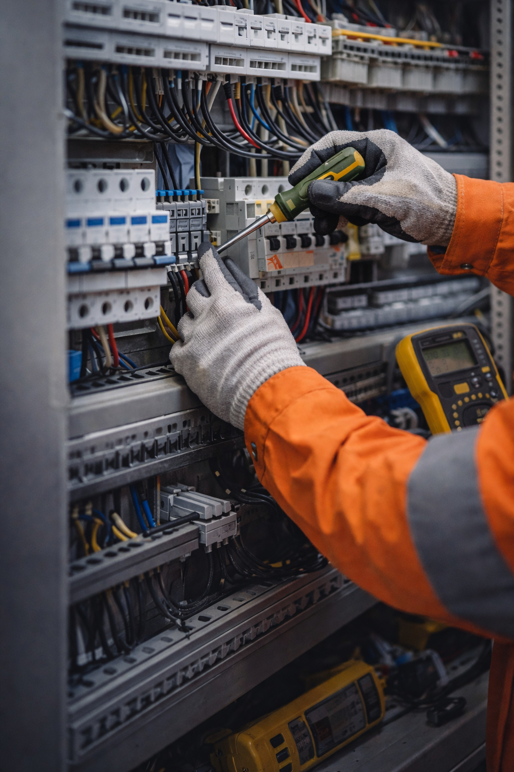 Mantenimiento preventivo de aire acondicionado HVAC y bombas de agua, tableros electricos en edificios corporativos