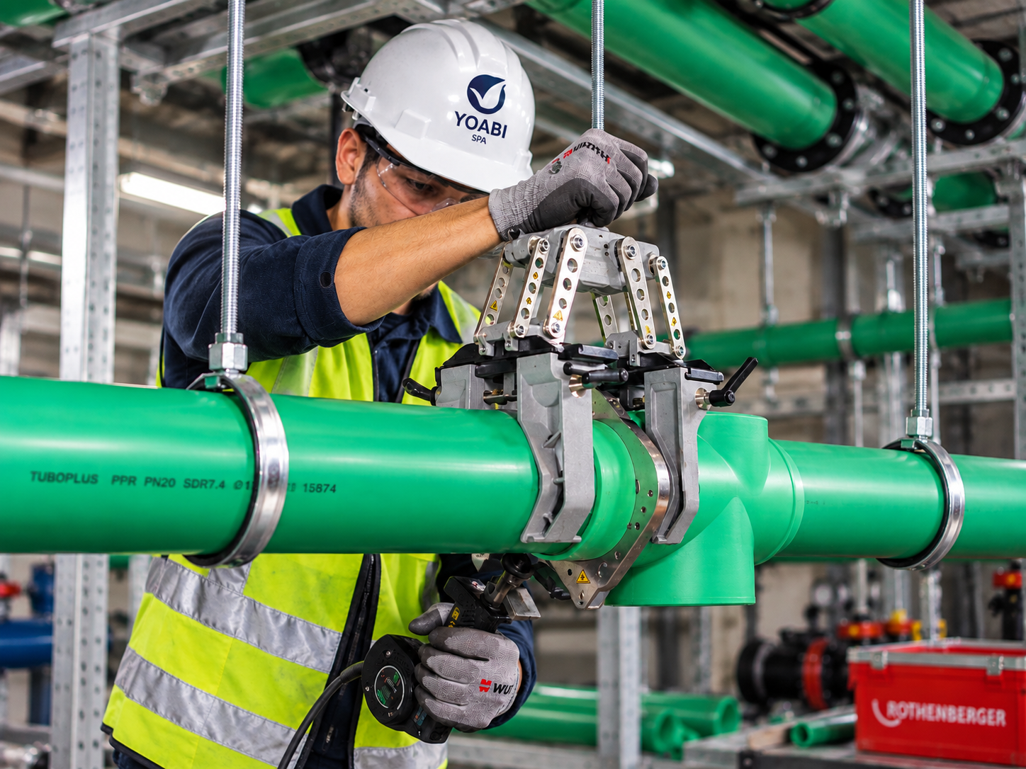 Instalación de tuberías PPR en Santiago