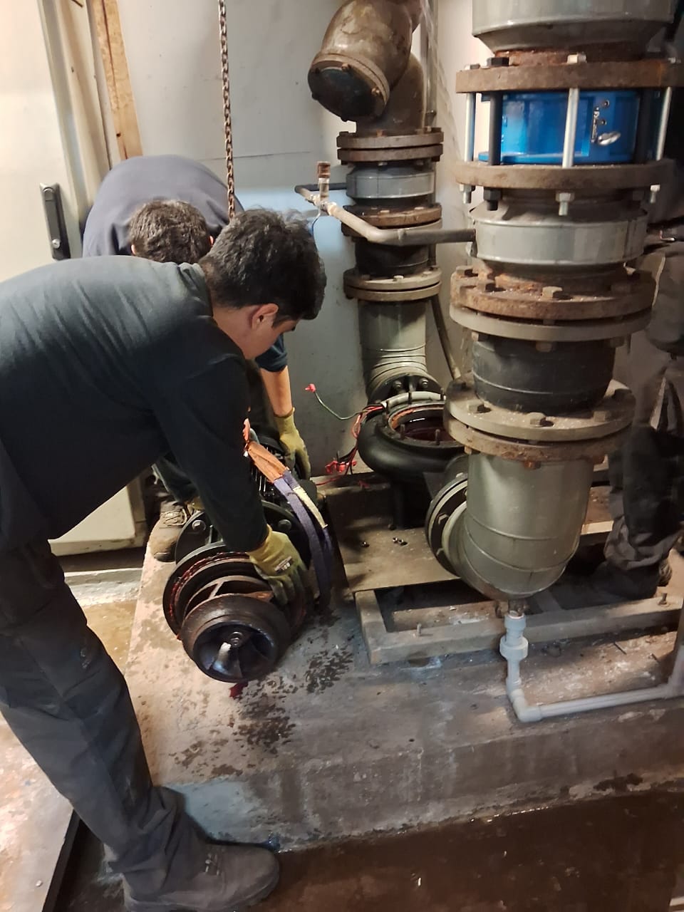 Reparación y Mantención de Bombas de Agua en Santiago Mantención preventiva de bomba centrífuga
